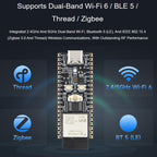 Waveshare ESP32-C5 Dual-Band Wi-Fi 6 Development Board External FPC Antenna