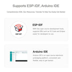 Waveshare ESP32-C5 Dual-Band Wi-Fi 6 Development Board External FPC Antenna