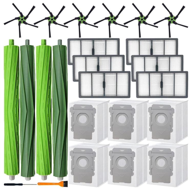 Replacement Kit For iRobot Roomba S9 / S9 Plus 9150 9550 Vacuums 4 Brushes 6 Filters 6 Bags 6 Side Brushes