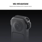 For Insta360 X6 Original Mic Windshield