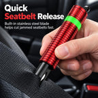 Multifunctional Car Emergency Escape Tool With Window Breaker And Seatbelt Cutter