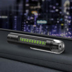 Multifunctional Car Safety Hammer and Parking Number Plate
