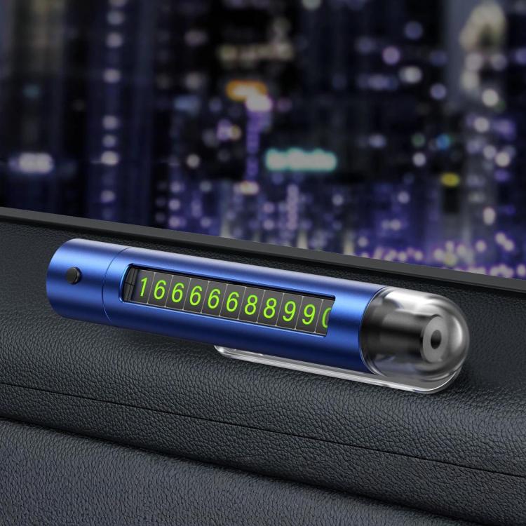 Multifunctional Car Safety Hammer and Parking Number Plate — view 8