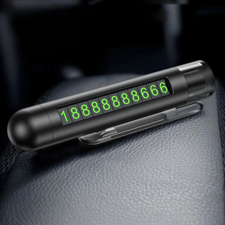 Multifunctional Car Safety Hammer and Parking Number Plate — view 9