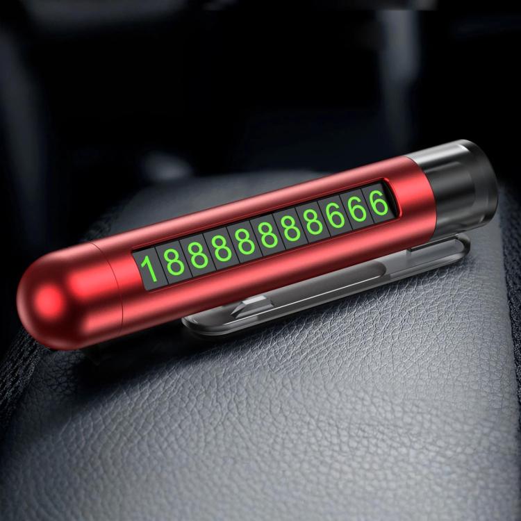 Multifunctional Car Safety Hammer and Parking Number Plate — view 10