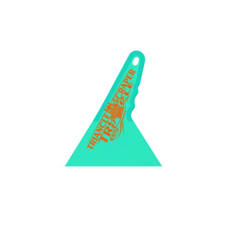 qili Ultra-thin Triangular Hard Squeegee for Car Window Tinting — Small Pink