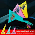 qili Ultra-thin Triangular Hard Squeegee for Car Window Tinting