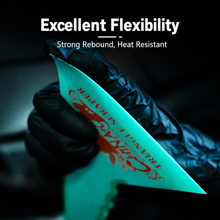 qili Ultra-thin Triangular Hard Squeegee for Car Window Tinting