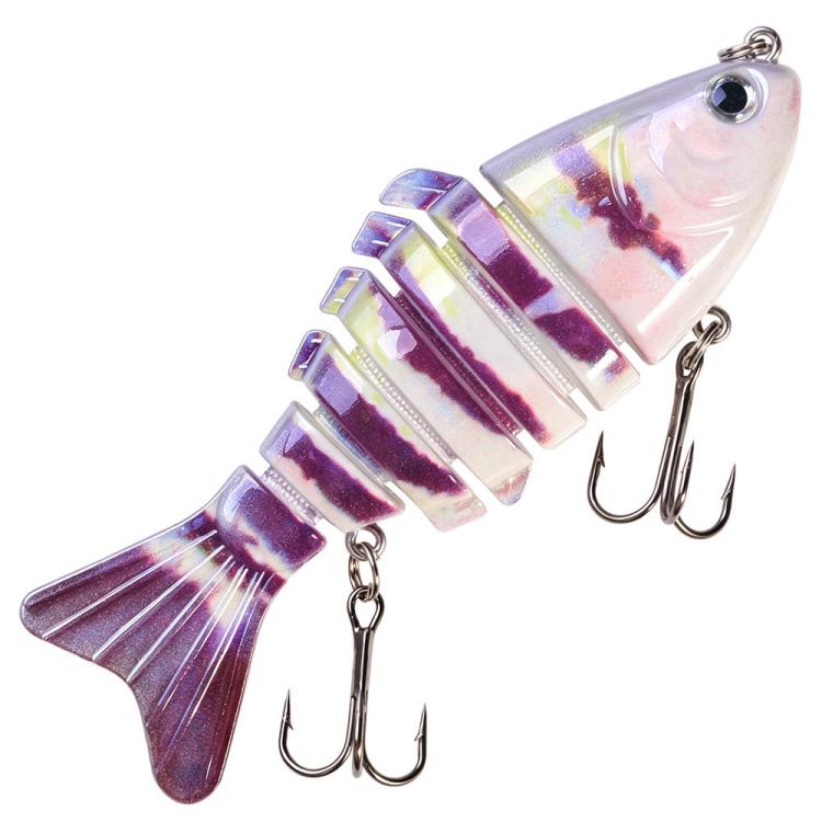 HENGJIA JM074 Multi Jointed Swimbait Fishing Lures Sinking Multi Segmented Hard Fishing Baits — No.1