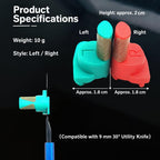 qili 9mm Auxiliary Film-Cutting Guide Car Window Tinting Tool