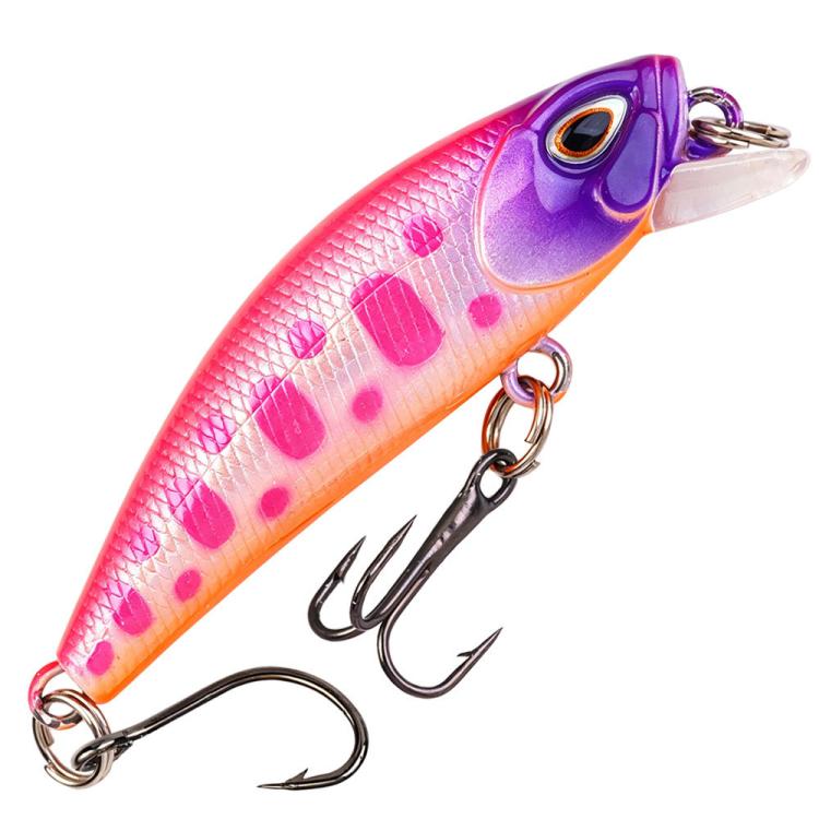 HENGJIA MI180 Micro Sinking Minnow Fishing Lures Slow Sinking Hard Baits — No. 1