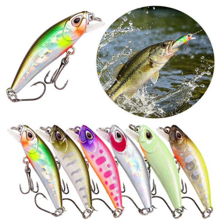 HENGJIA MI180 Micro Sinking Minnow Fishing Lures Slow Sinking Hard Baits — view 9