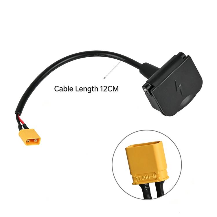 For Kukirin G2 MAX Scooter XT30U-M Charging Port With Silicone Plug