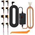 Digital Display Type-C 12V/24V to 5V 3A 3-Wire Adjustable Hardwire Kit for Car Chargers