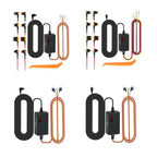 Digital Display Type-C 12V/24V to 5V 3A 3-Wire Adjustable Hardwire Kit for Car Chargers