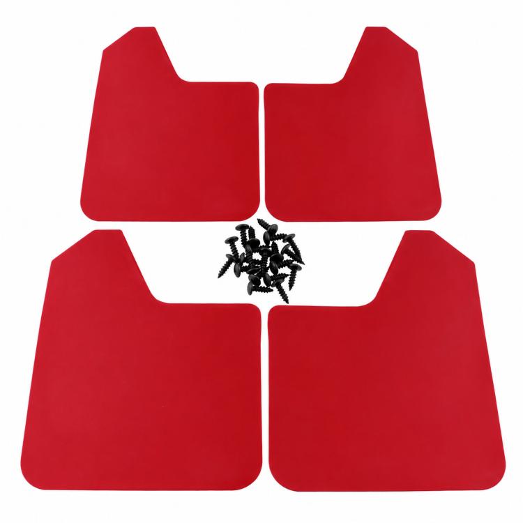 Universal Splash Guards/Mud Flaps For Cars, Pickups, SUVs, And Trucks — 38.4x29.2x2.56cm