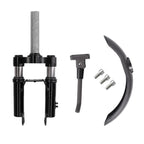 3 PCS/Set For Xiaomi M365 / M365 Pro Scooter Accessories Front Fork Shock Absorber + Front Mudguard + Extended Kickstand