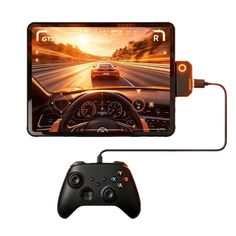 KEEVOOX IX01 Game Controller Adapter For IPhone / IPad, Type-C Key Mapping Converter