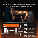 KEEVOOX IX01 Game Controller Adapter For IPhone / IPad, Type-C Key Mapping Converter