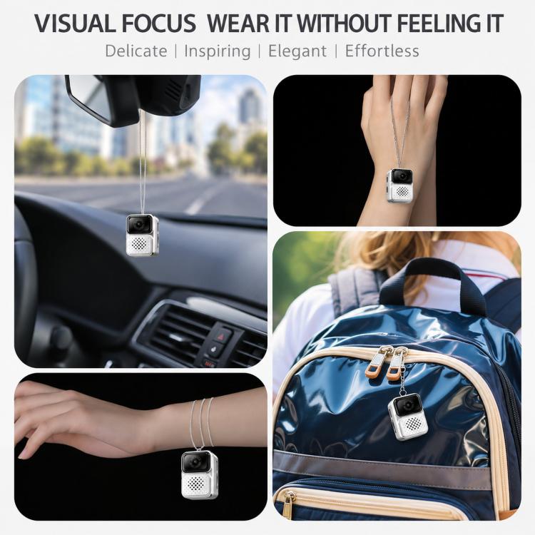 Mini Wearable Camera Necklace 1080P Small Body Camera Digital Recorder Pendant — view 8