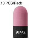 PIVA 10 PCS/Pack Mobile Gaming Finger Sleeves High Sensitivity Sweatproof Touchscreen Thumb Sleeve