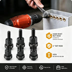 Metric Rivet Nut Mandrel Kit Threaded Insert Rivnut Assortment Set