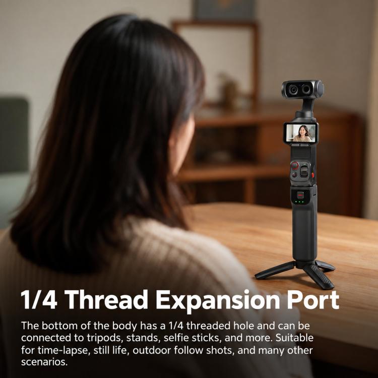 For Insta360 Luna Ultra / Pro LKTOP 5000mAh Battery Handle Power Hand Grip