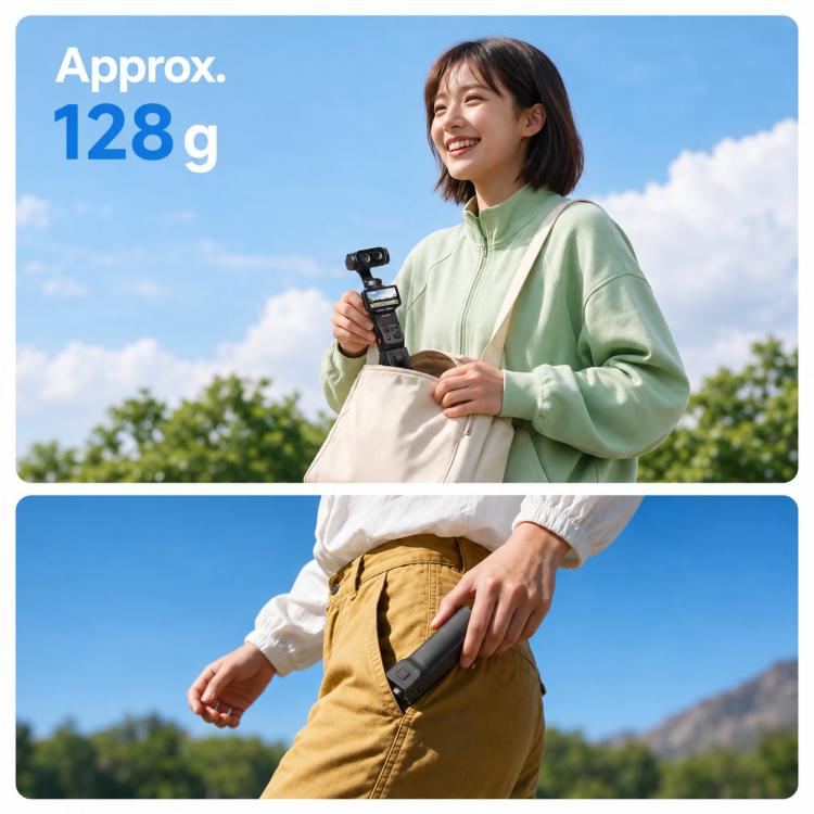 For Insta360 Luna Ultra / Pro LKTOP 5000mAh Battery Handle Power Hand Grip