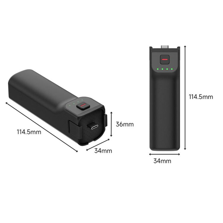 For Insta360 Luna Ultra / Pro LKTOP 5000mAh Battery Handle Power Hand Grip