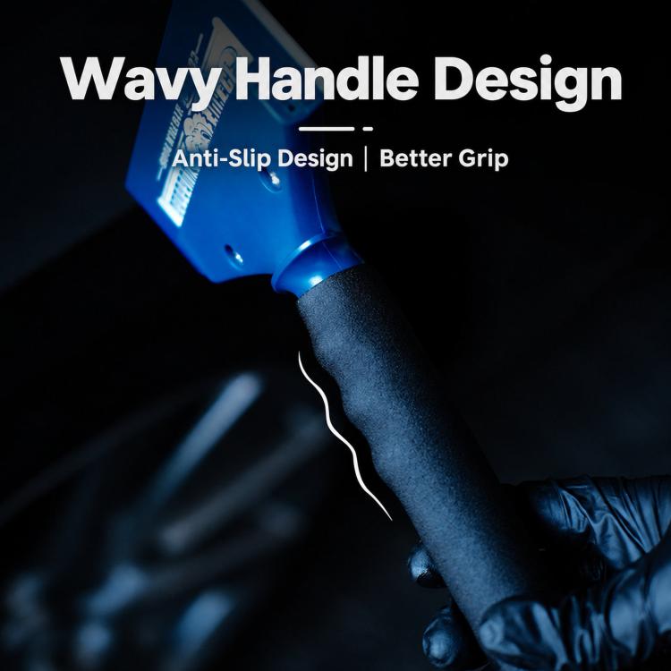 qili Car Window Tinting Tool Double-Layer Rigid Rubber Strip Widened Beef-Tendon Squeegee