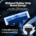qili Car Window Tinting Tool Double-Layer Rigid Rubber Strip Widened Beef-Tendon Squeegee