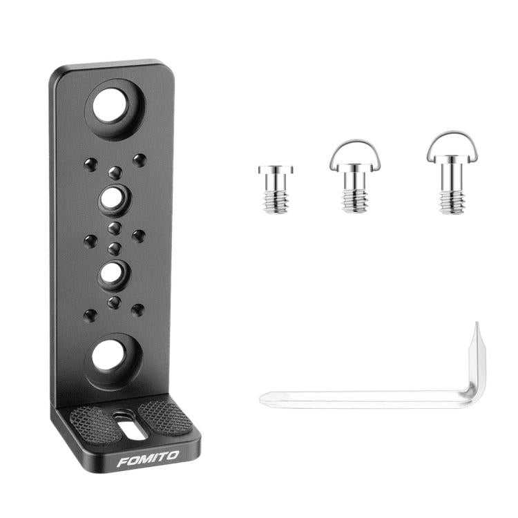 FOMITO For Z CAM Camera Cage Wireless Video Transmitter L-Shaped Bracket Expansion Mount
