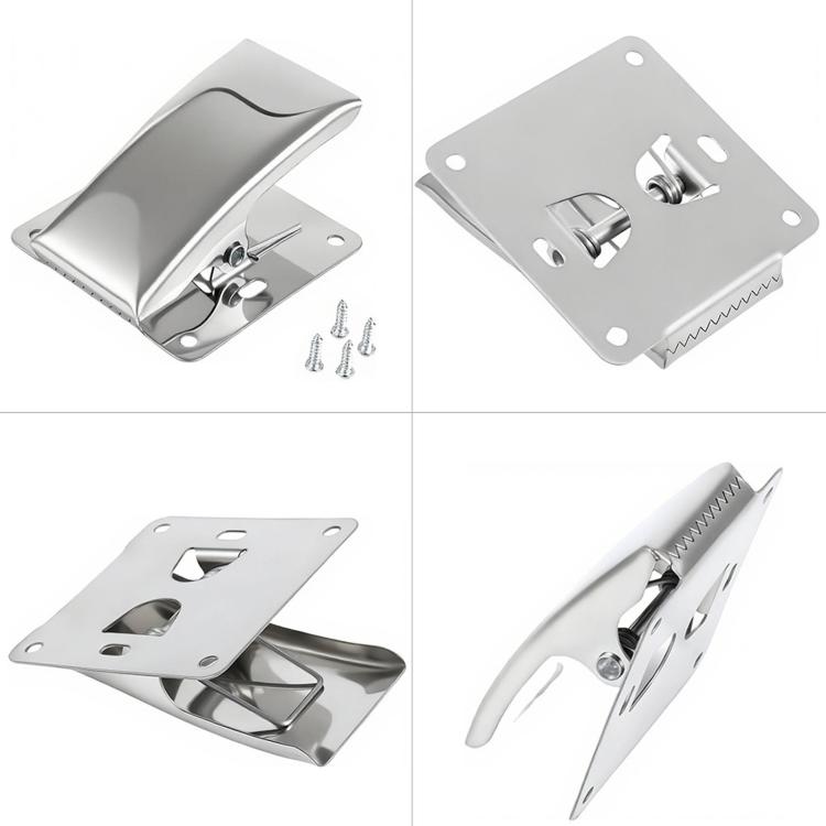 Stainless Steel Fish Fillet Clamp for Cutting Board Fish Tail Cleaning Gripper