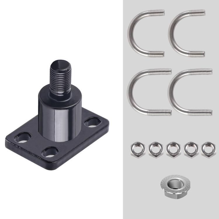 Universal Bike Trailer Hitch Coupler Heavy Duty Steel Bicycle Trailer Attachment Connector Replacement — Standard Kit