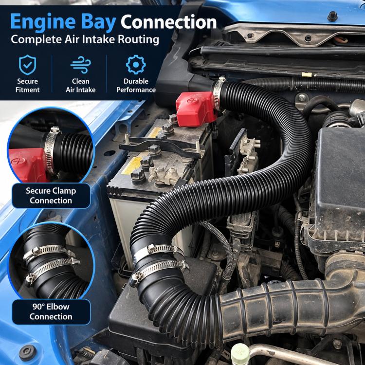 For 2019–2024 Suzuki Jimny High-Mount Snorkel / Roof-Level Air Intake
