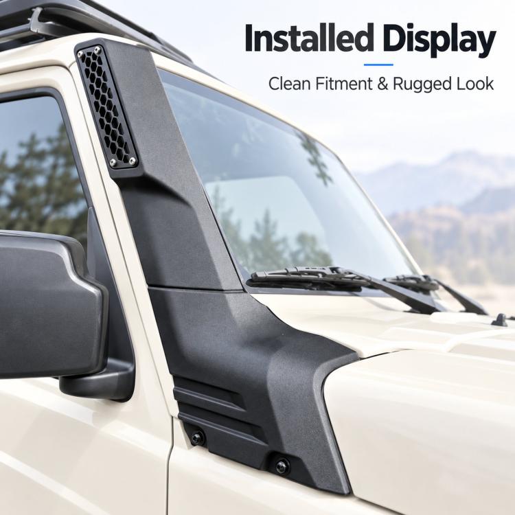 For 2019–2024 Suzuki Jimny High-Mount Snorkel / Roof-Level Air Intake