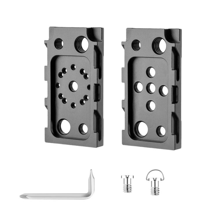 90/180 Degree Adjustable Dual-Sided Mounting Plate For Monitor LED Light — FOMITO NP-F2