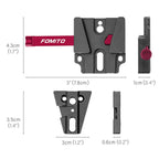 FOMITO VK-02 Camera V-Mount Plate Base Quick Release Plate For Cage Mounting — view 7