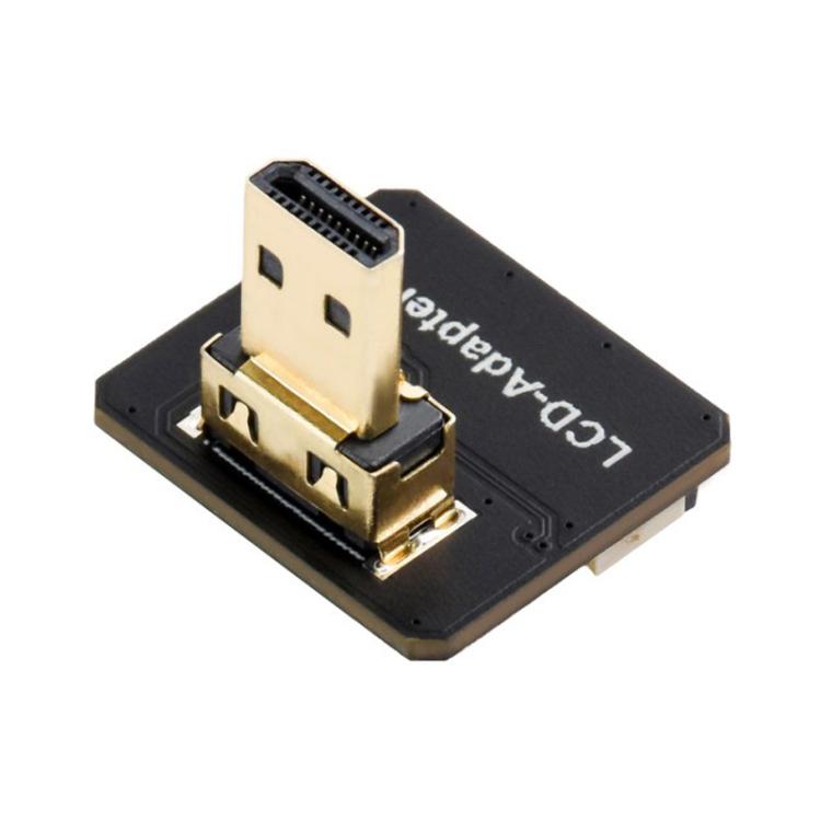 Waveshare Micro HDMI-Compatible Adapter For DIY HDMI-Compatible Cable — Horizontal