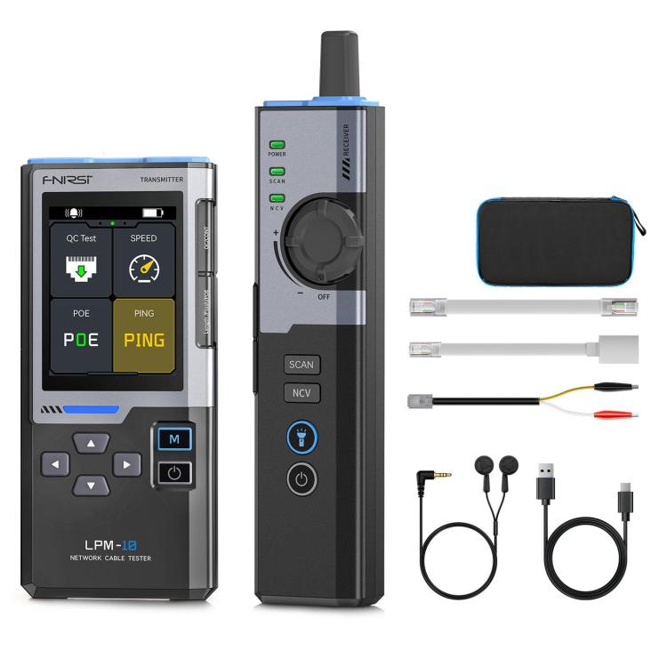 FNIRSI Multifunctional Cable Finder With Anti-Interference PoE Cable Tester