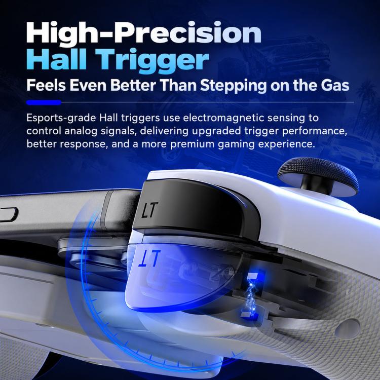 BSP Stretchable Mobile Gaming Controller, Dual Hall Effect, TURBO, Motion Control