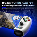 BSP Stretchable Mobile Gaming Controller, Dual Hall Effect, TURBO, Motion Control