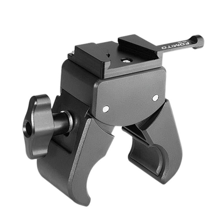 V-Mount Battery Hanging Plate With Crab Clamp Tripod Fixed Battery Bracket