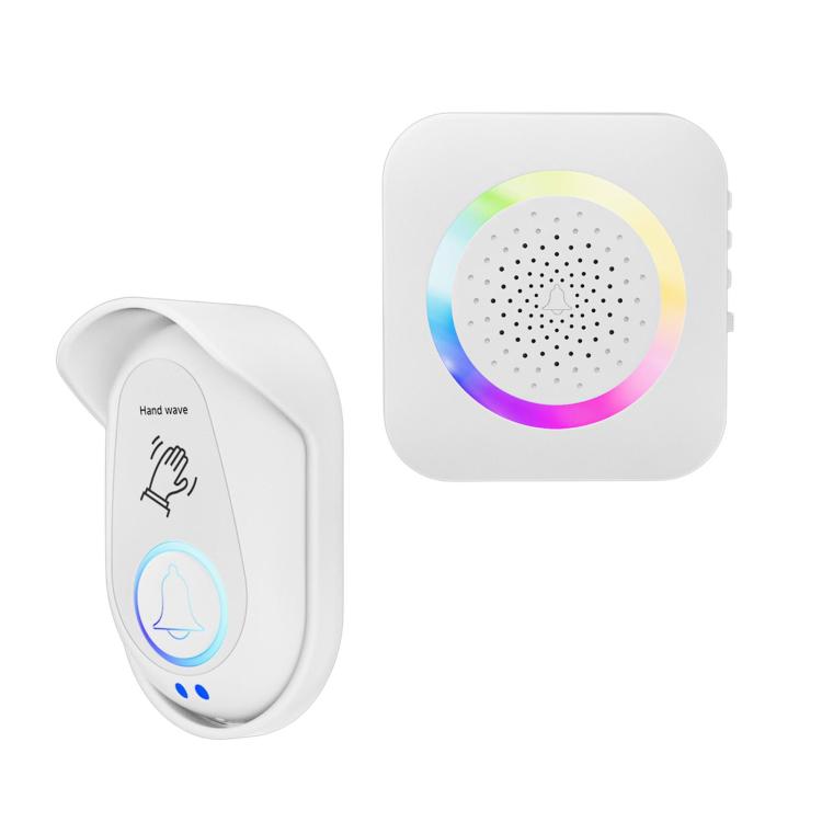 Smart Wireless Doorbell Night Light With Hand-Wave Sensor For Home Use