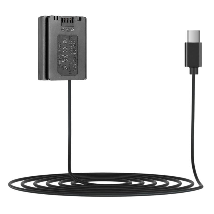 FOMITO For Sony A7M3 / A7S3 Type-C To FZ100 Battery Converter — Spring Line 120cm
