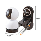 No-Drill Adjustable Suction Cup Mount For Security Camera Home Camera Holder