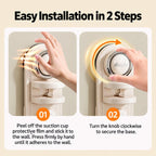 No-Drill Adjustable Suction Cup Mount For Security Camera Home Camera Holder