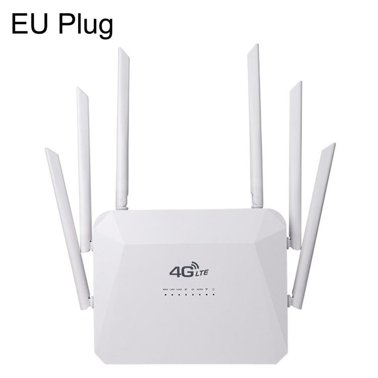 210M-E Europe And Asia 4G LTE CPE Wireless Router, 300Mbps SIM Card Slot, 32 Users Support