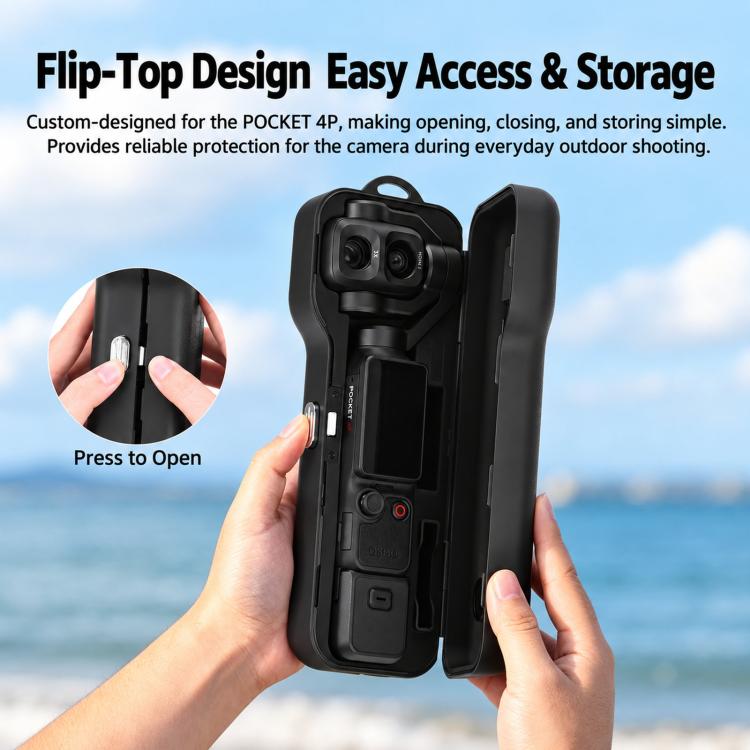 For DJI Osmo Pocket 4P BRDRC Screen Lens Protective Case Filter Storage Box — view 5