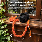 Universal Camera Shoulder Strap Quick Release Scrunchie Neck Lanyard With Loops — D348